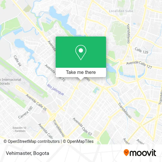 Vehimaster map