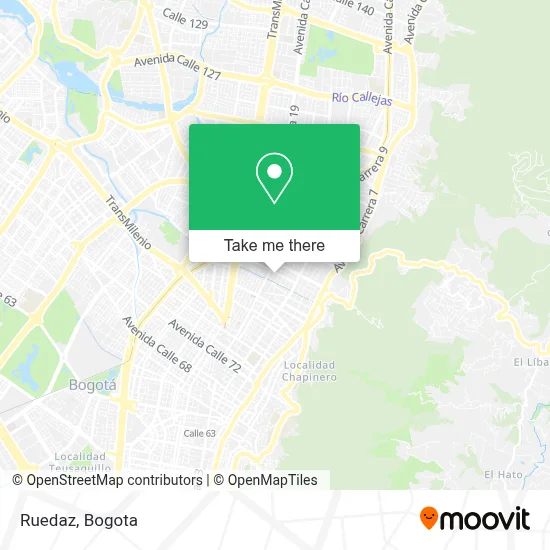 Ruedaz map