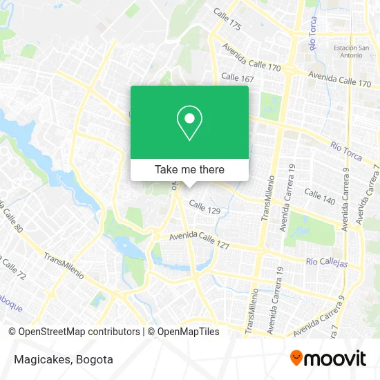 Magicakes map