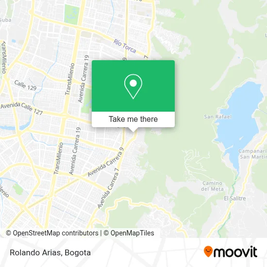 Rolando Arias map