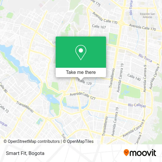 Smart Fit map
