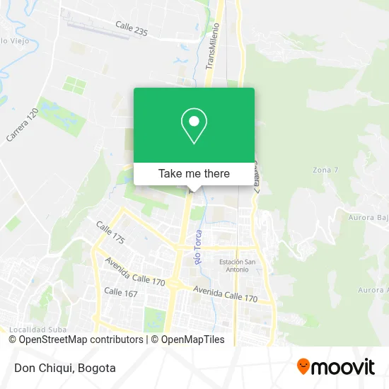 Don Chiqui map