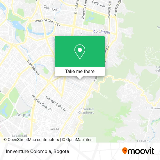 Innventure Colombia map
