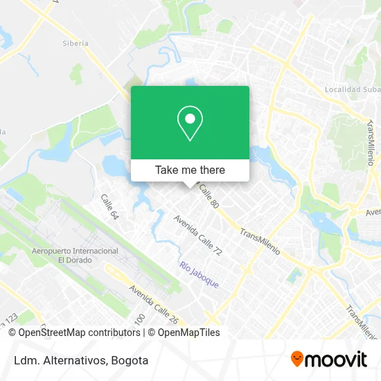 Ldm. Alternativos map
