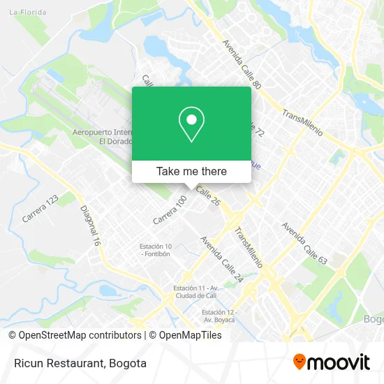 Ricun Restaurant map