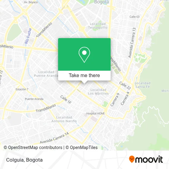 Colguia map