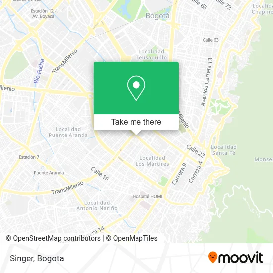 Singer map