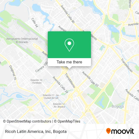 Ricoh Latin America, Inc map