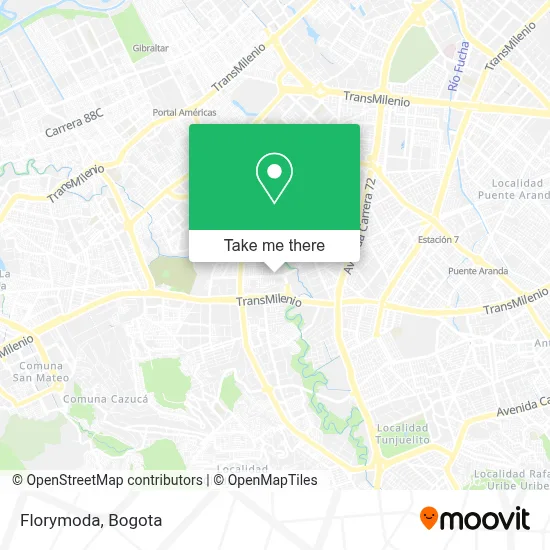 Florymoda map