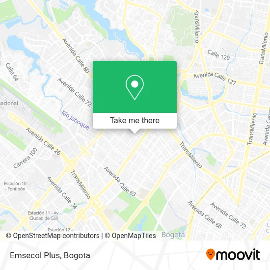 Emsecol Plus map