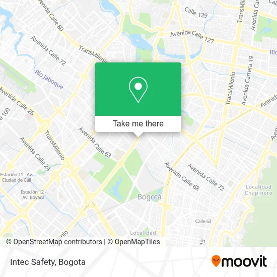 Intec Safety map