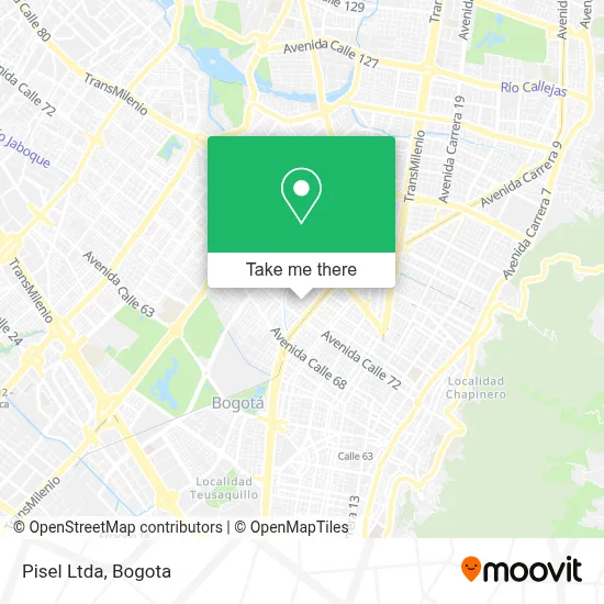 Pisel Ltda map