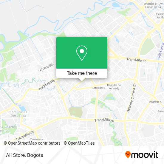 All Store map