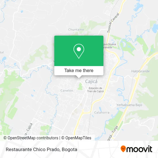 Restaurante Chico Prado map