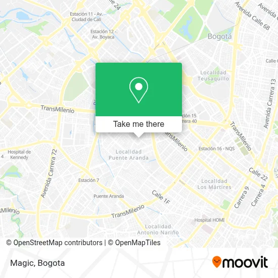 Magic map