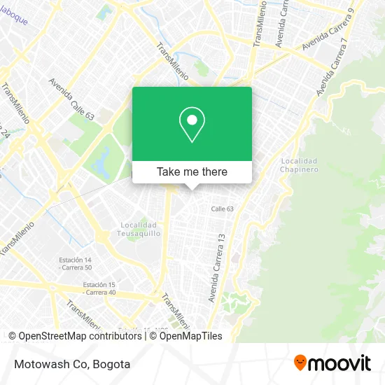Motowash Co map