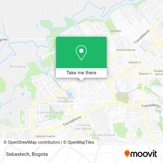 Sebastech map