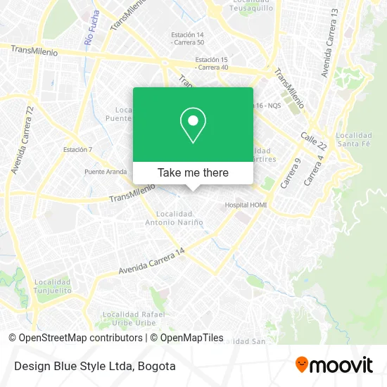 Design Blue Style Ltda map