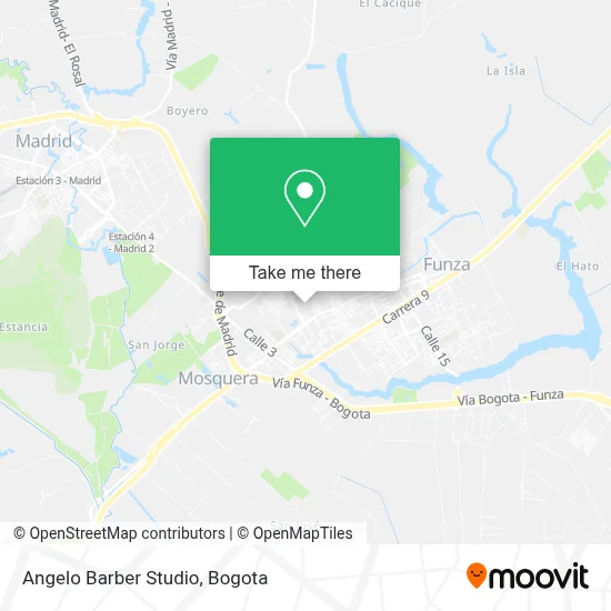 Angelo Barber Studio map