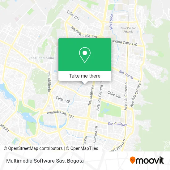 Multimedia Software Sas map