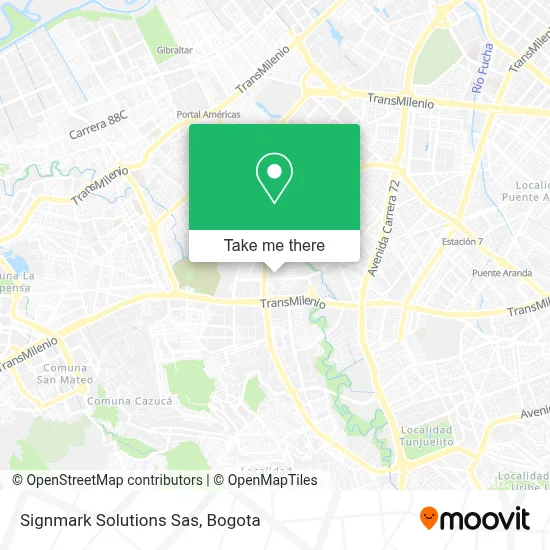 Signmark Solutions Sas map