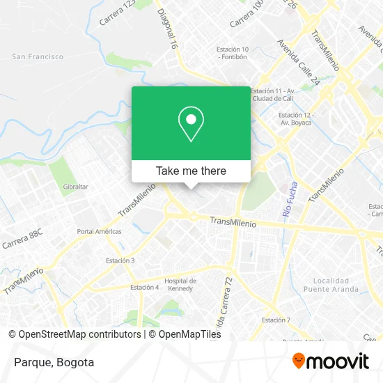 Parque map
