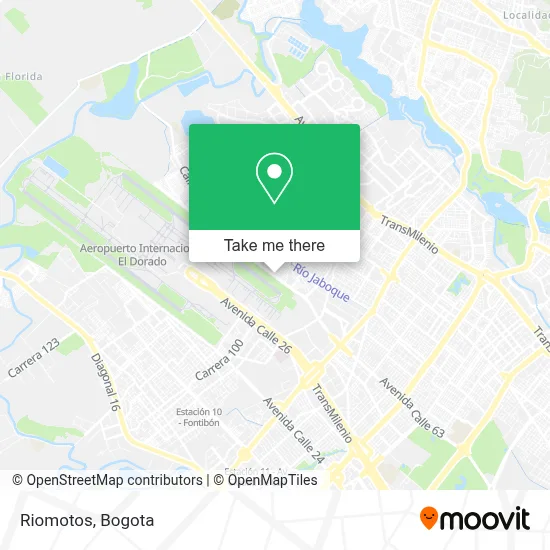 Riomotos map