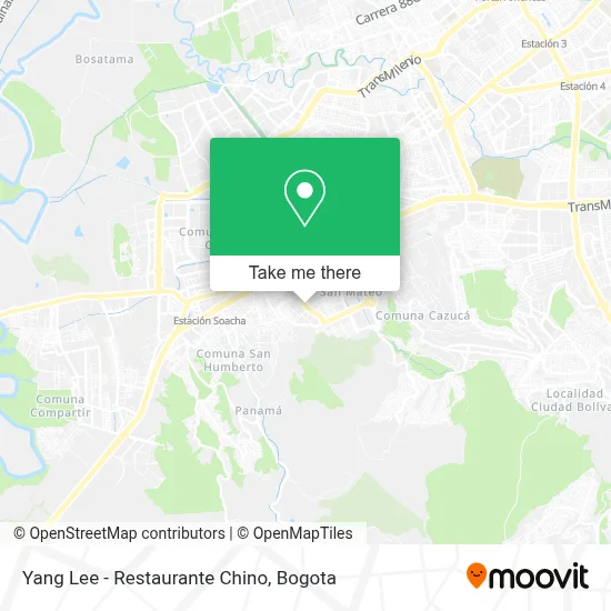 Yang Lee - Restaurante Chino map