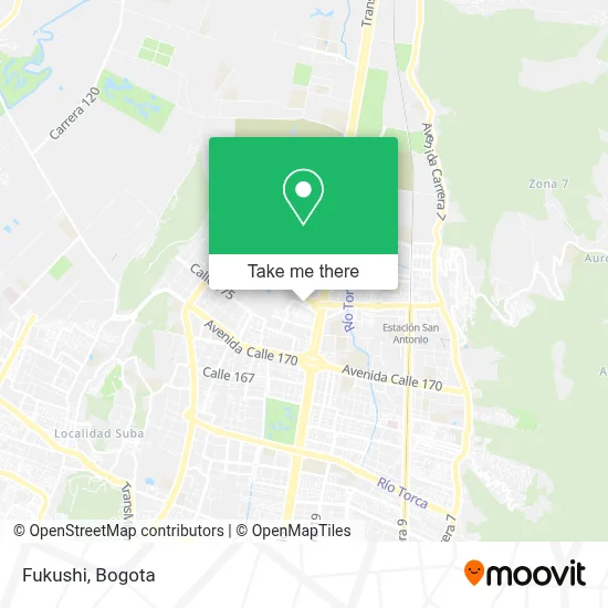 Fukushi map