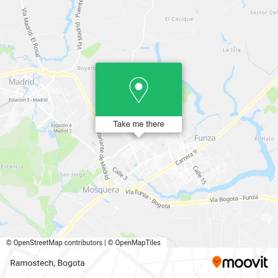 Ramostech map