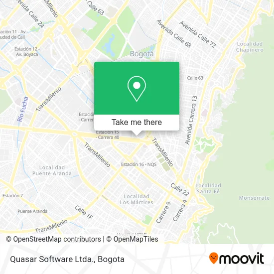 Quasar Software Ltda. map