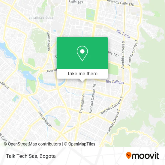 Talk Tech Sas map