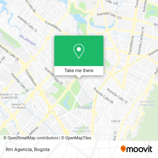 Rm Agencia map