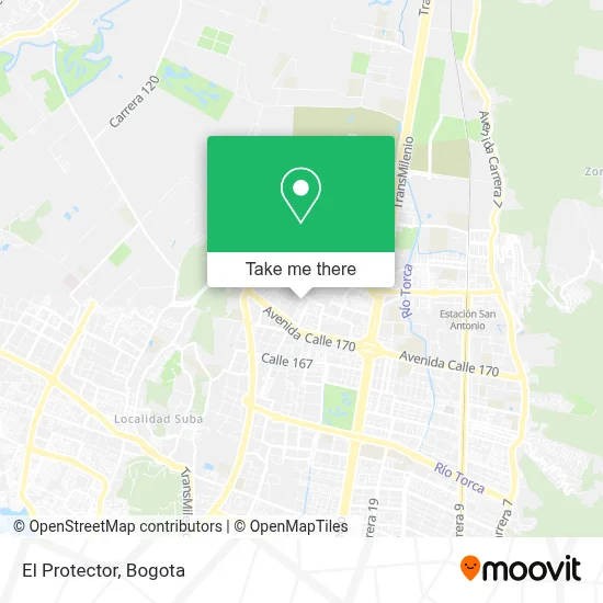 El Protector map