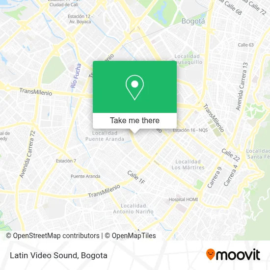 Latin Video Sound map