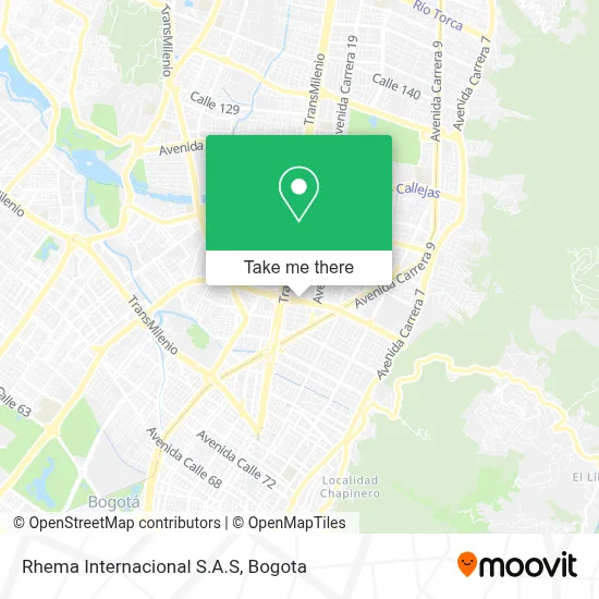 Rhema Internacional S.A.S map
