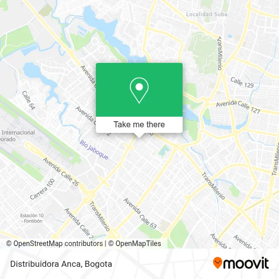 Distribuidora Anca map