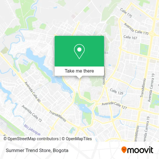Summer Trend Store map