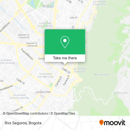 Rvs Seguros map