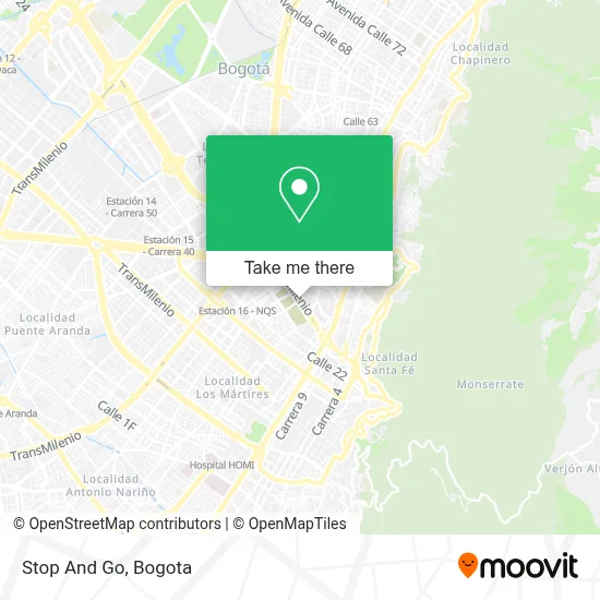 Stop And Go map