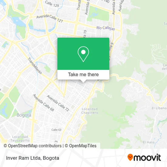 Inver Ram Ltda map