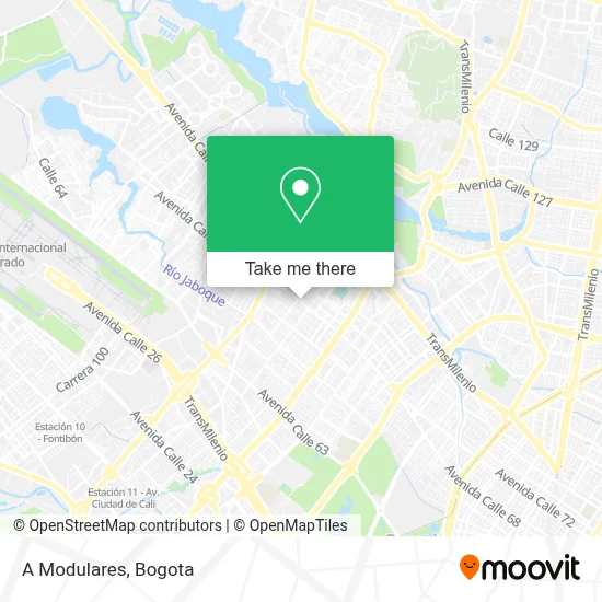 A Modulares map