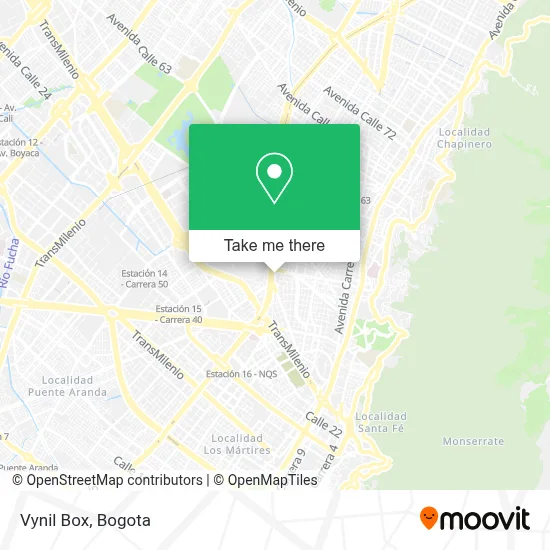 Vynil Box map