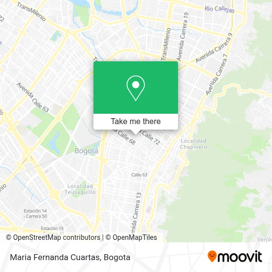 Maria Fernanda Cuartas map