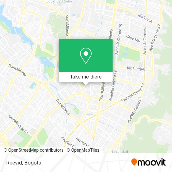 Reevid map