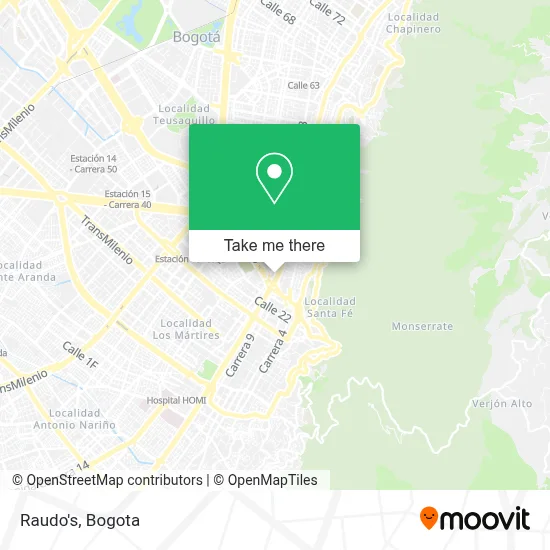 Raudo's map
