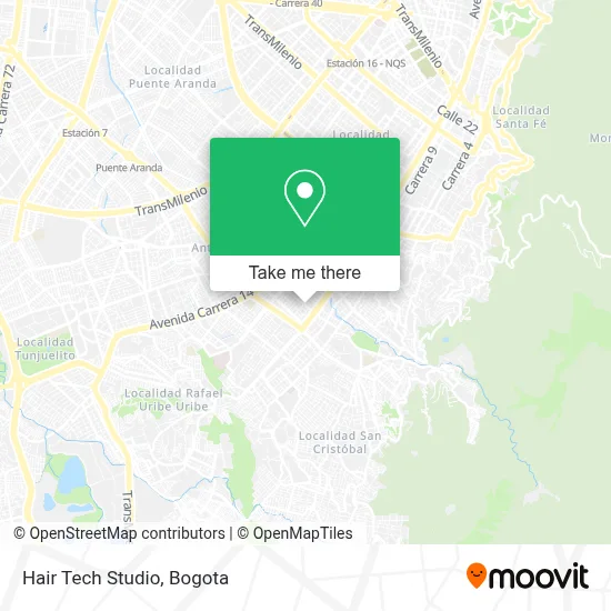 Hair Tech Studio map