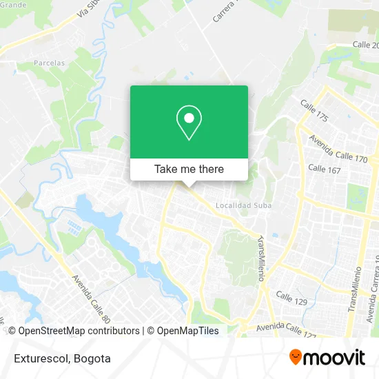 Exturescol map