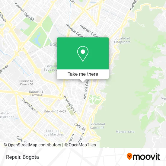 Reparo map