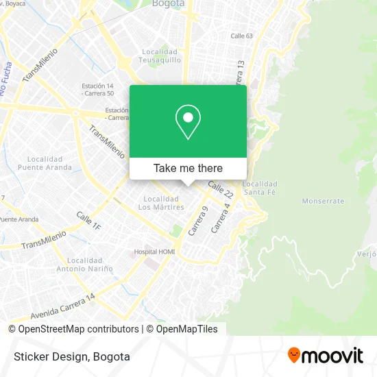 Sticker Design map